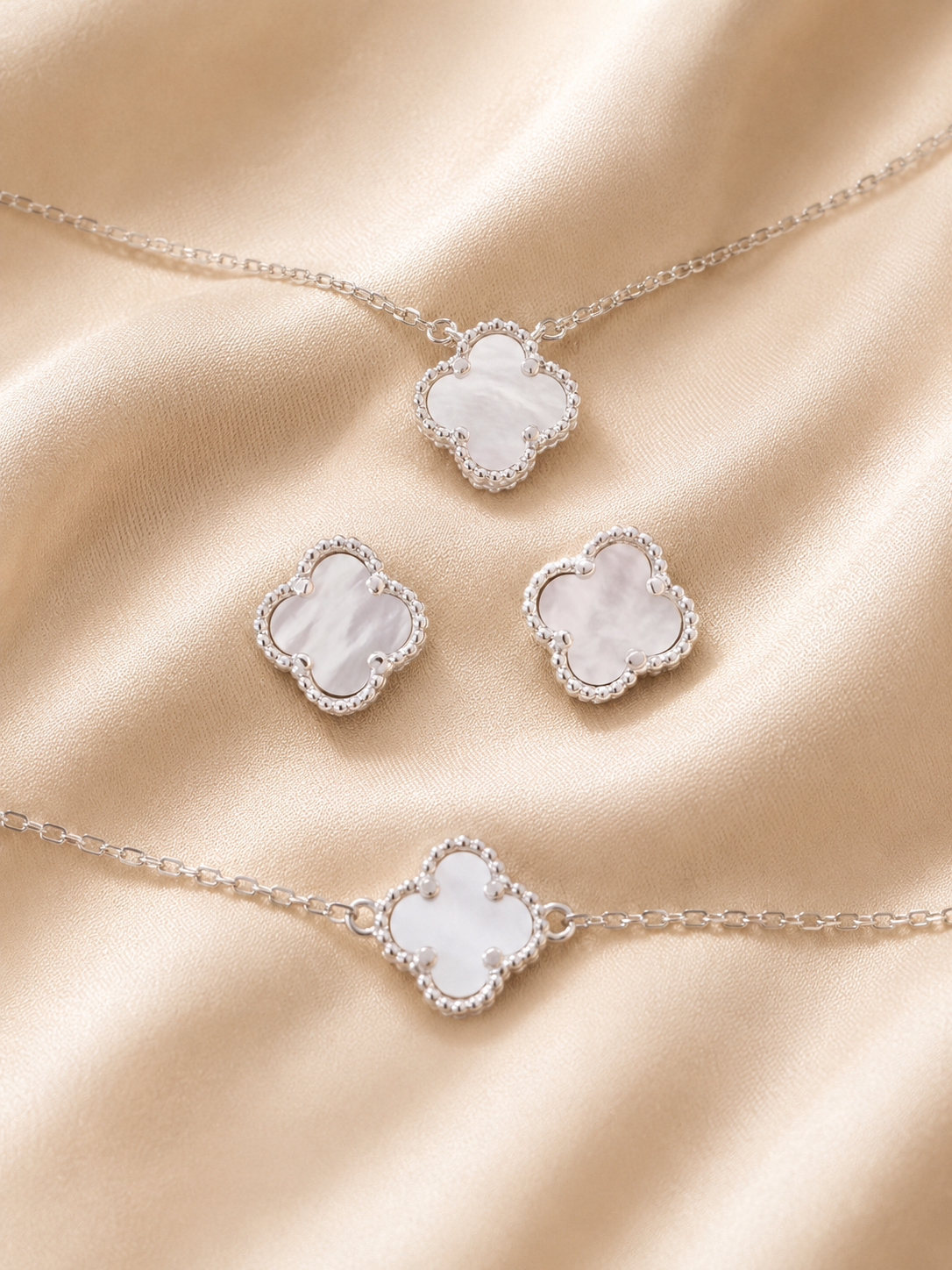 Srebrni set -clover