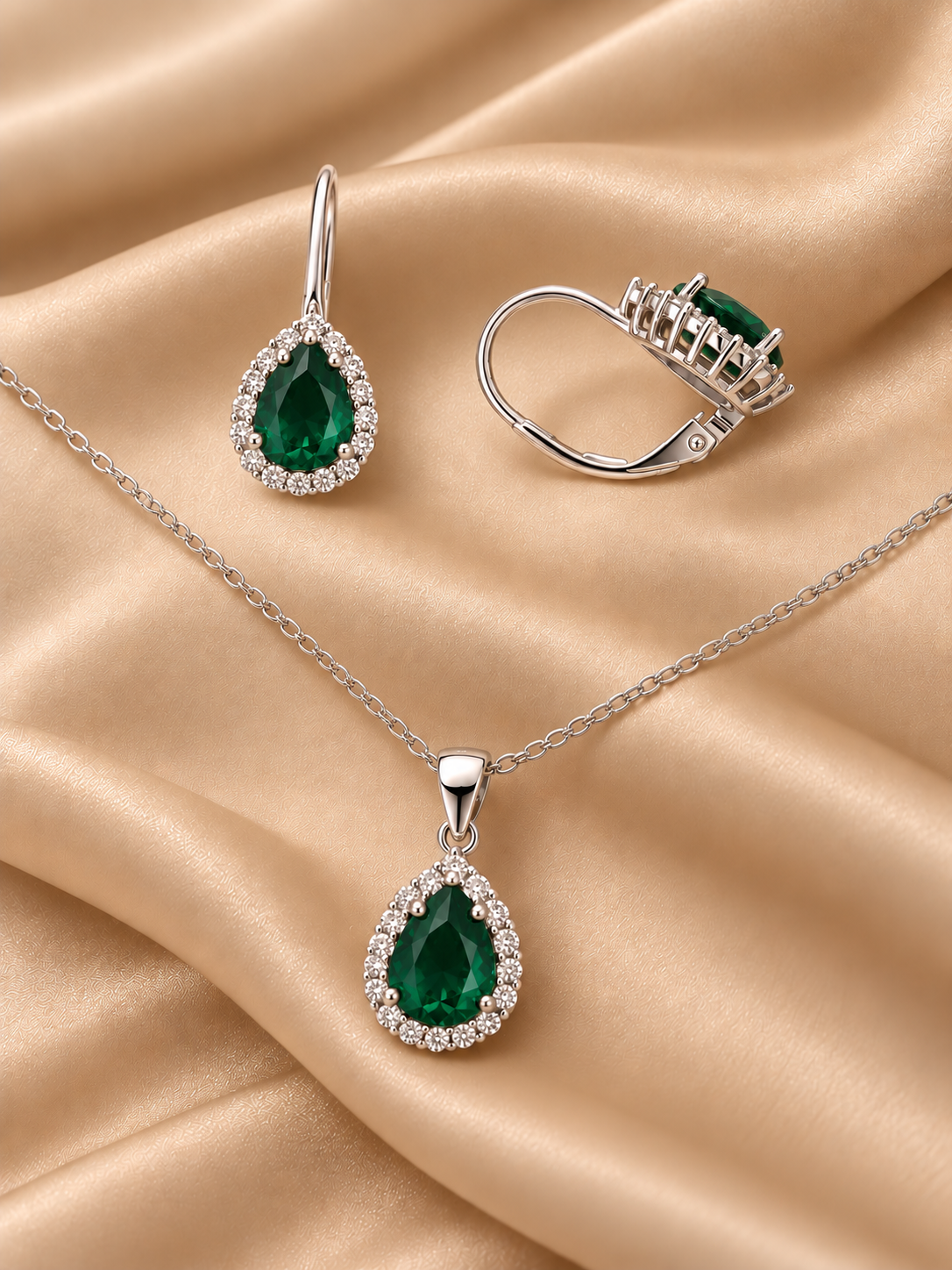 Silver Tear set – larger model