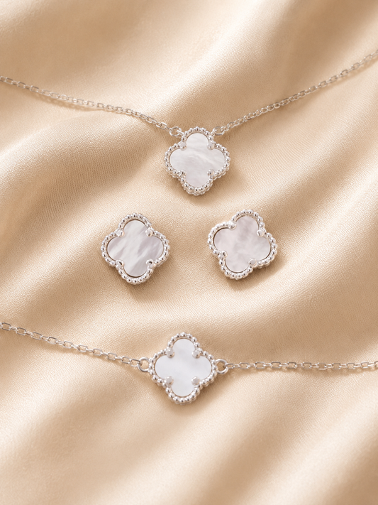 Srebrni set -clover